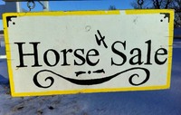 Horse for Sale Sign.JPG
